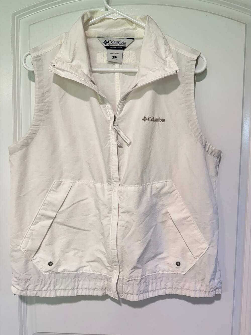 Gorpcore Utility Fishing Hiking Vest Outdoor Trail Coastal Women’s L
